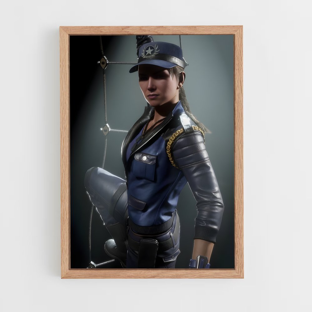 Poster Sonya blade – affiche Mortal kombat (vue 4)
